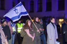 86. rocznica Nocy Kryształowej - marsz pamięci we Wrocławiu. 9 listopada 2024