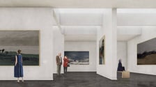 <p>Projekt Dom Społeczności Śląskiej. Adaptacja teren&oacute;w poprzemysłowych w Bytomiu</p>