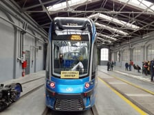 Uroczystość nadania imienia Marka Hłaski wrocławskiemu tramwajowi, 22 listopada 2024