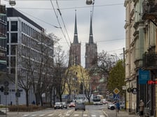 Spacer konsultacyjny dotyczący przyszłości ul. Szczytnickiej we Wrocławiu, który się odbył 30 listopada 2024 roku