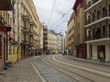 Spacer konsultacyjny dotyczący przyszłości ul. Szczytnickiej we Wrocławiu, który się odbył 30 listopada 2024 roku
