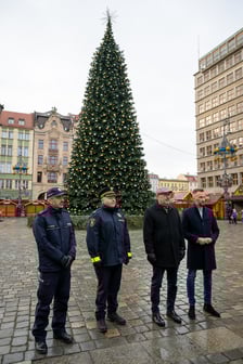 Briefing w sprawie wydarzeń mikołajkowych na wrocławskim Rynku