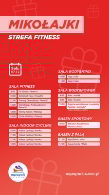 Mikołajkowy Weekend w Aquapark Wrocław. Co się będzie działo?
