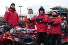 Przejazd Moto Mikołajów przez Wrocław, 07.12.2024