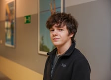 Szymon Leśniak z XII LO