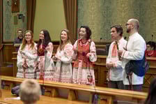 Coroczna Choinka Marzeń. Sala sesyjna Ratusza we Wrocławiu, 13.12.2024