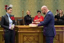 Coroczna Choinka Marzeń. Sala sesyjna Ratusza we Wrocławiu, 13.12.2024