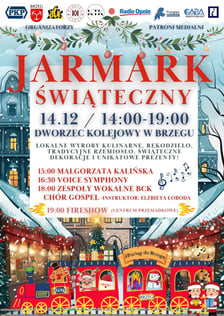 program jarmarku w Brzegu, 14 grudnia, godz. 14-19