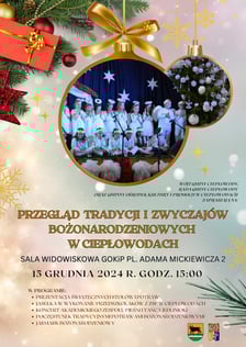 Spotkanie świąteczne w Ciepłowodach, 15 grudnia, od godz. 15