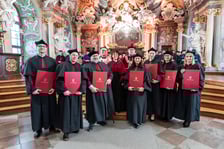 Uroczystość Święta Uniwersytetu Medycznego we Wrocławiu w Auli Leopoldyńskiej