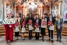 Uroczystość Święta Uniwersytetu Medycznego we Wrocławiu w Auli Leopoldyńskiej