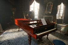 Plan filmu "Chopin, Chopin!" we Wrocławskiej Wytwórni Filmowej