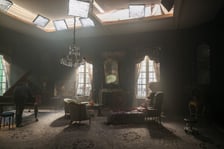 Plan filmu "Chopin, Chopin!" we Wrocławskiej Wytwórni Filmowej