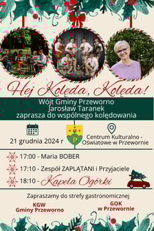 Program kiermaszu w Przewornie, 21 grudnia