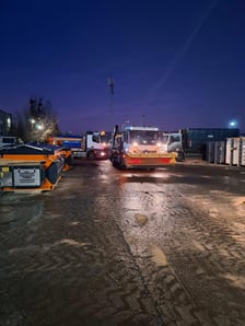 Akcja zima - 29 grudnia 2024 roku na wrocławskie ulice wyruszyło 51 pługosyparek
