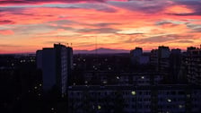 Niebo nad Wrocławiem - 1 stycznia 2025 r.