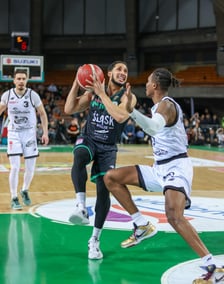 Meczu koszykówki w Hali Stulecia: Śląsk Wrocław - Legia Warszawa