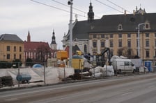 Remont mostów Uniwersyteckich (14 stycznia 2025)