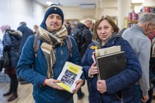 Kiermasz książek w bibliotece przy ul. Szewskiej 78 we Wrocławiu