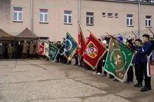 <p>Uroczystości upamiętniające ofiary marszu śmierci. Wrocław, Leśnica, 23.01.2025</p>