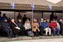 <p>Uroczystości upamiętniające ofiary marszu śmierci. Wrocław, Leśnica, 23.01.2025</p>