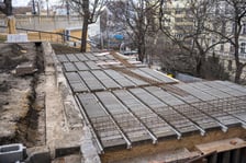 Bastion Sakwowy w remoncie, 23 stycznia 2025 roku (etap II)