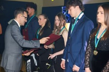 Gala XV Plebiscytu na Najpopularniejszego Ucznia-Sportowca Zespołu Szkół Ekonomiczno-Ogólnokształcących we Wrocławiu - 28.01.2025 r.