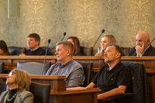 Szkolenie dla osiedlowych radnych ze składania wniosków do Funduszu Osiedlowego. 29 stycznia, sala sesyjna w Ratuszu