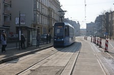 Tramwaje wróciły na ulice Kołłątaja 8 lutego