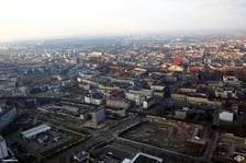 <p>Budowa Arkad Wrocławskich</p>