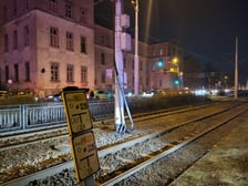 Wykolejeniu tramwaju na pl. Wróblewskiego