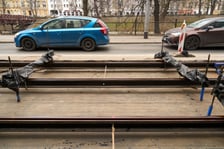 Remont torowiska na Podwalu
