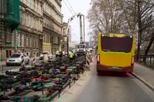 Remont torowiska na Podwalu