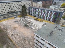 <p>Znikają bloki przy Trzemeskiej (numery 4-6-8)</p>