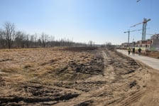 Tędy prowadzić będą tory do nowej zajezdni tramwajowej na Nowych Żernikach