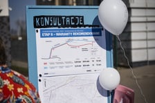 Kosnultacje społeczne na temat przebiegu trasy tramwajowej na Psie Pole