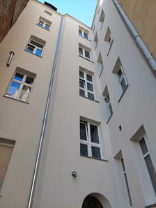 <p>Remont kamienicy wsp&oacute;lnotowej - ulica Otwarta 15</p>