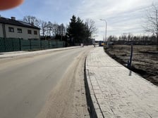 Na osiedlu Lipa Piotrowska kończy się budowa zupełnie nowej trasy  - łącznika między ulicami Cynamonową a Pełczyńską.