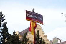<p>Uroczystości związane z upamiętnieniem księdza Dietricha Bonhoeffera we Wrocławiu</p>