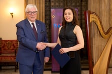 Wręczenie stypendium