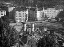 archiwalne zdjęcie z Placu Grunwaldzkiego