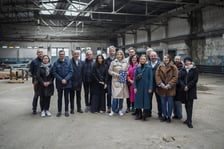 Konferencja w hali przy Kolejowej, przyszłej BWA Wrocław (26 marca 2025 r.)