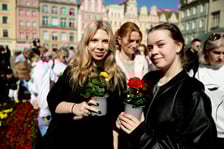 Inauguracja konkursu Ukwiecamy Wrocław w kolorach Wrocławia 2025 na rynku