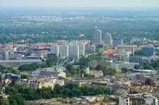 <p>Widoki ze Sky Towera</p>