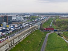 <p>Wypadek na AOW, 14.04.2025</p>