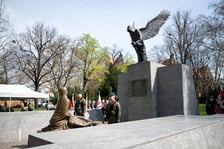 <p>Uroczystości upamiętniające Ofiary Zbrodni Katyńskiej. Wrocław, 14 kwietnia 2025.</p>