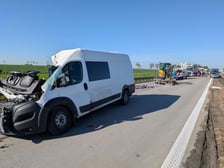 Autostrada A4 zablokowana w kierunku Wrocławia. Jedna osoba zginęła w wypadku. Korek ma 25 km