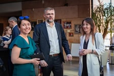 <p>Gala 30 Kreatywnych Wrocław 2025, przedstawiciele projektu P4Health, laureaci 30 Kreatywnych w kategorii nauka/technologia</p>