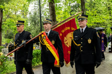 <p>Ostatnie pożegnanie Wojciecha Adamskiego, byłego wiceprezydenta Wrocławia. Uroczystość na cmentarzu Osobowickim. Wrocław, 24.04.2025</p>
