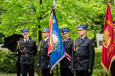 <p>Ostatnie pożegnanie Wojciecha Adamskiego, byłego wiceprezydenta Wrocławia. Uroczystość na cmentarzu Osobowickim. Wrocław, 24.04.2025</p>
